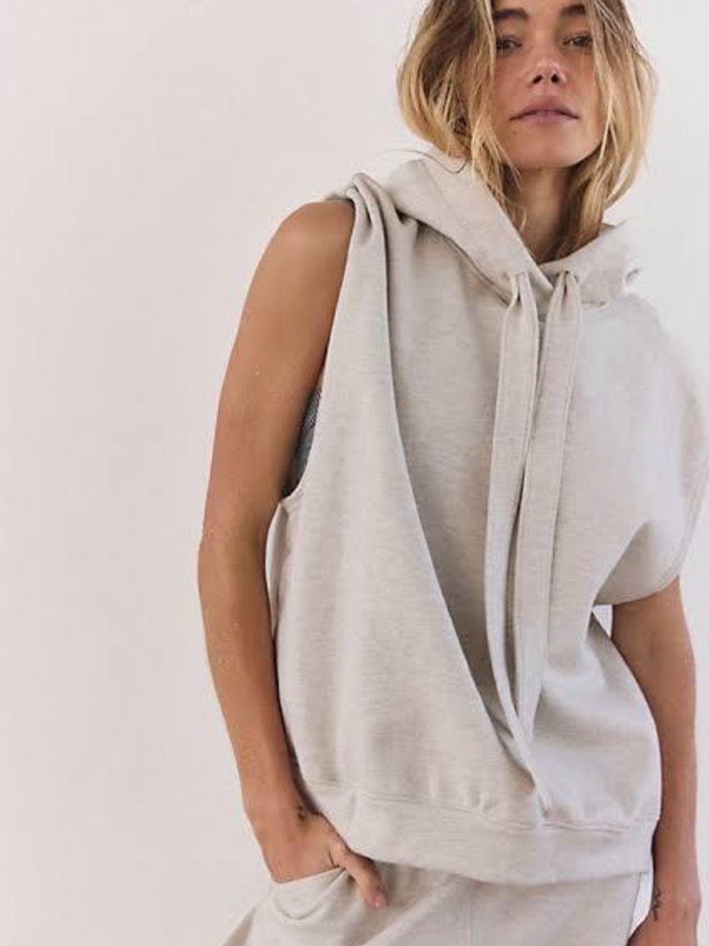 Fp Movement By Free People For The Win Sleeveless Sweatshirt (M)